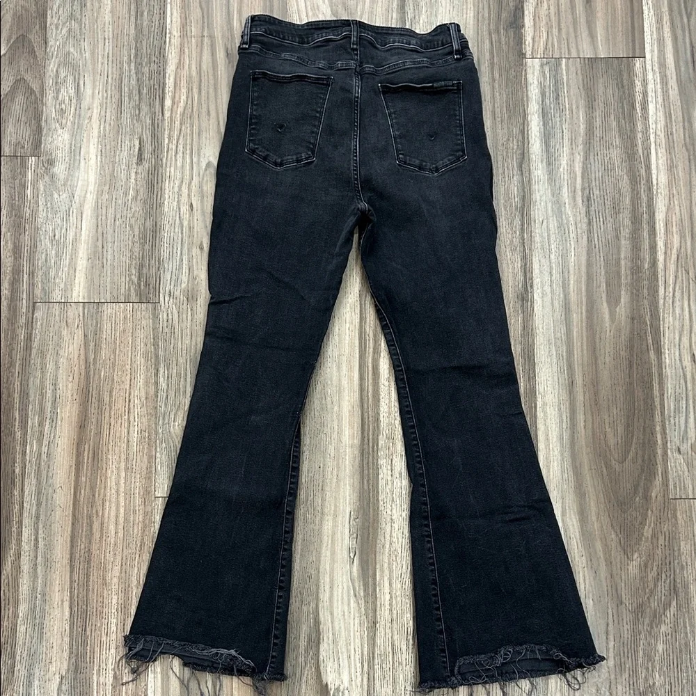 Hudson Jeans Black Flare Women's Denim - Picture 7 of 8
